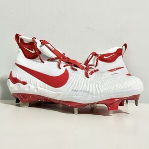 Nike Alpha Huarache NXT “White University Red” Men’s Size 12.5 Baseball Cleats